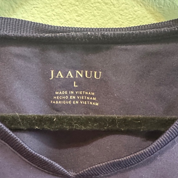 Jaanuu Women's Blue Scrub Top Large - Picture 3 of 5